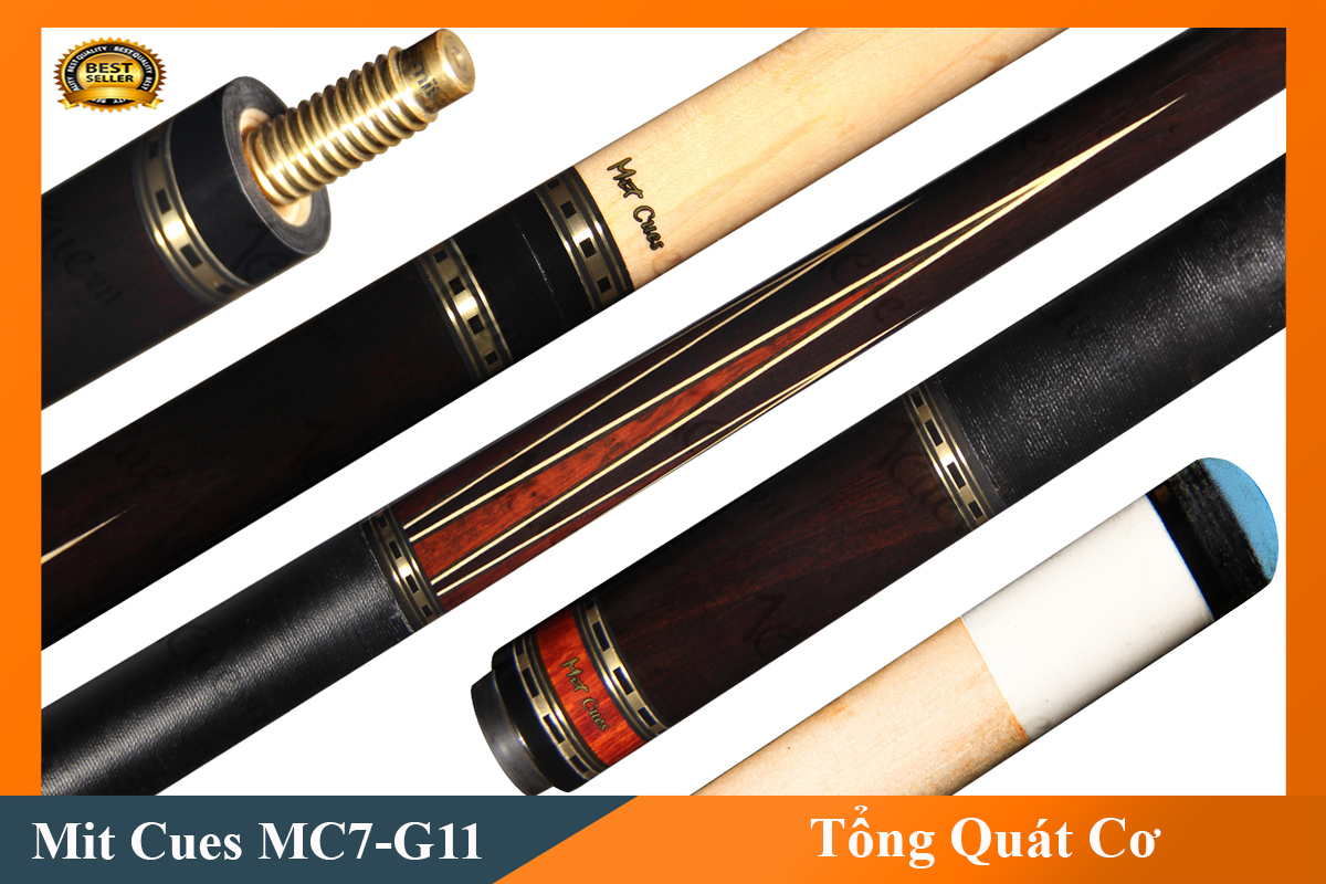 Cơ,Gậy Bi-a Mit Cues MC7-G11 | 1Cue.vn