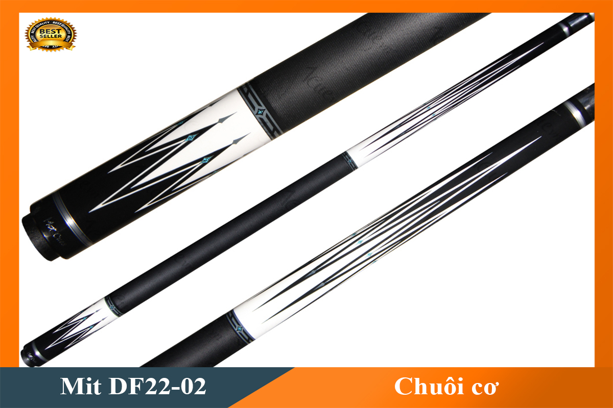 Cơ, Gậy Bi-a Mit Cues DF22-01 02 Ngọn (Ngọn Nguyên Bản, Ngọn Carbon Mit)