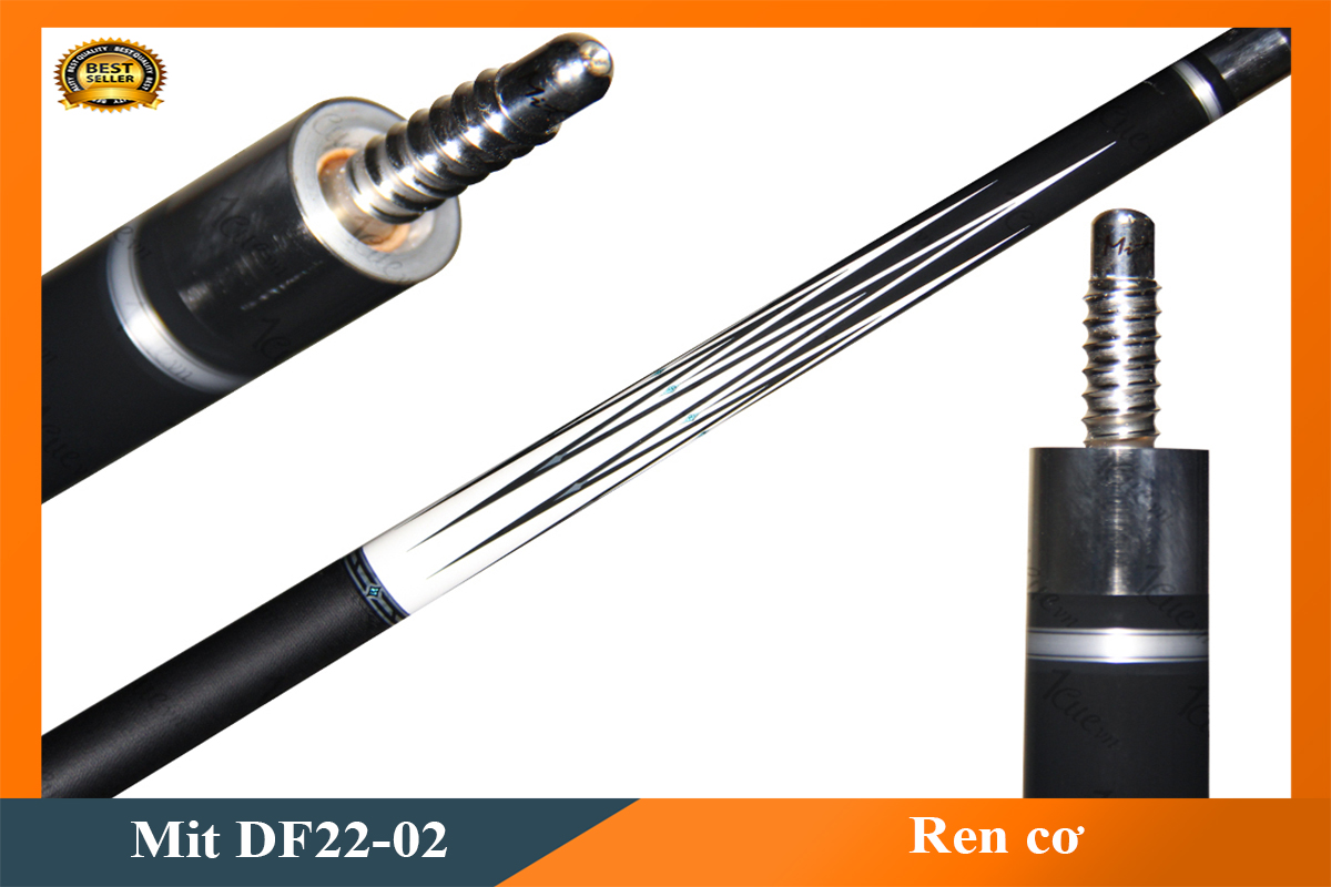 Cơ, Gậy Bi-a Mit Cues DF22-01 02 Ngọn (Ngọn Nguyên Bản, Ngọn Carbon Mit)