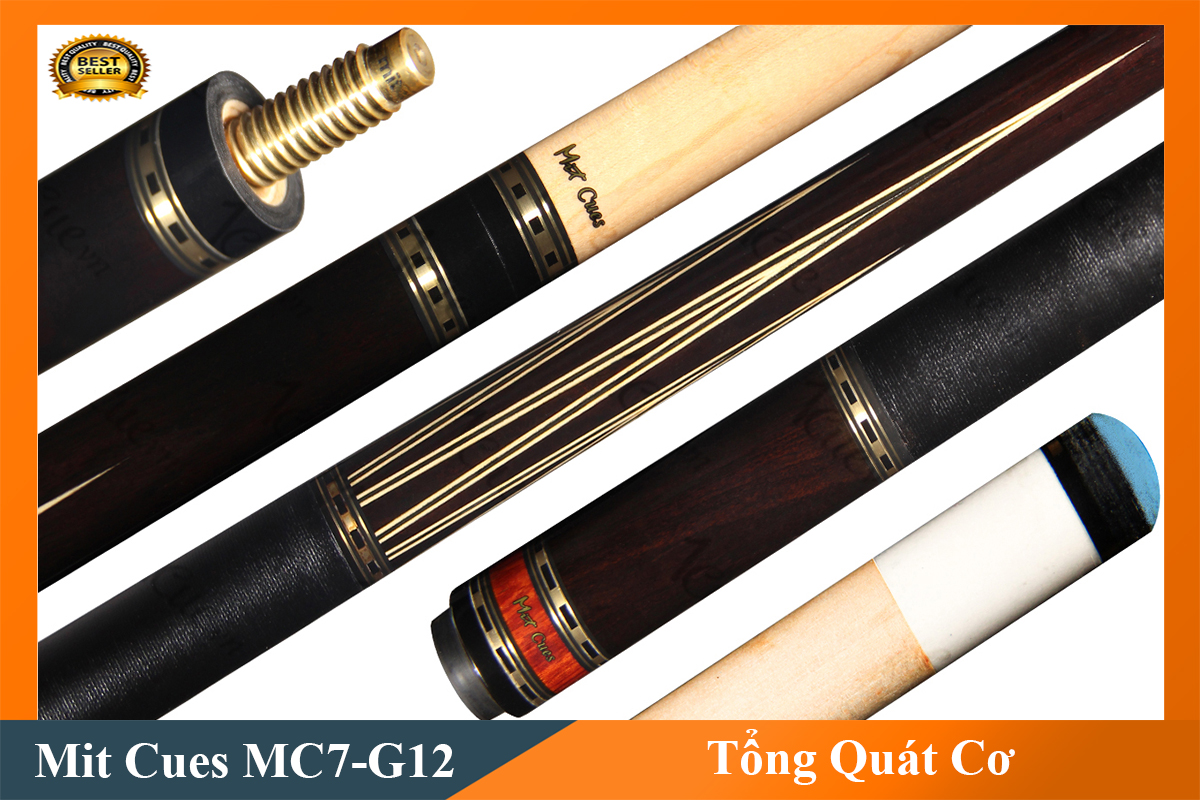 Cơ,Gậy Bi-a Mit Cues MC7-G12 | 1Cue.vn