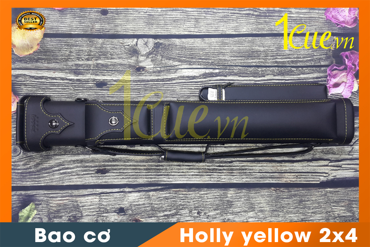 Bao Cơ, gậy Bi-a Holly Yellow 2x4  1Cue.vn