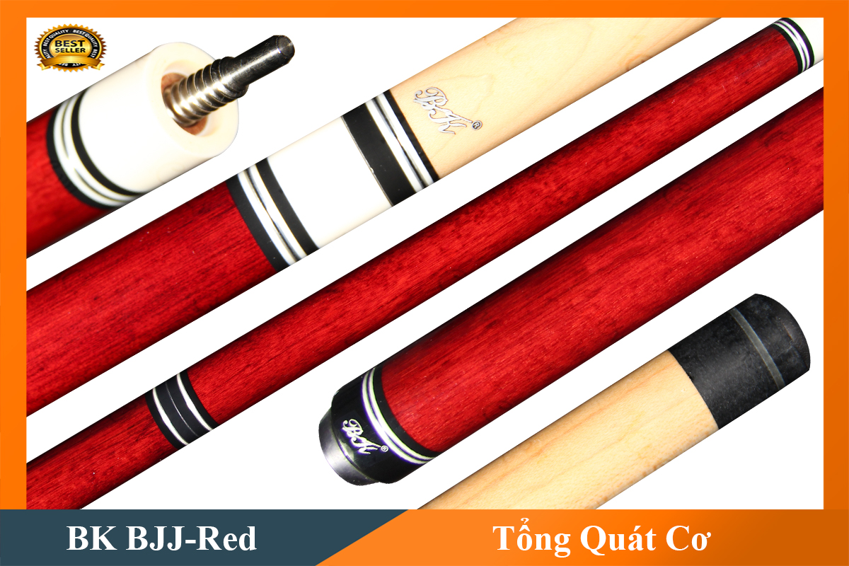 Cơ,Gậy Bi-a Phá Nhảy BK BJJ-Red 1Cue.vn  