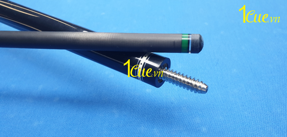 Cơ, Gậy Bi-a Demon DF1-01 Ngọn Carbon Rhino like new | 1Cue.vn