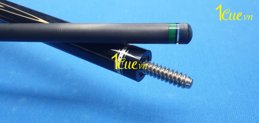 Cơ, Gậy Bi-a Demon DF1-02 Ngọn Carbon Rhino like new | 1Cue.vn