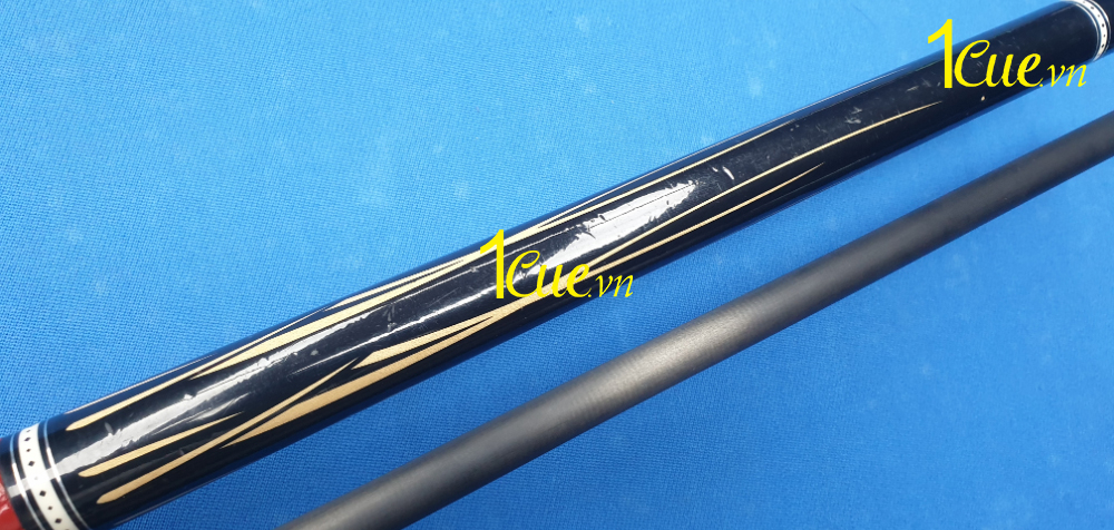Cơ, Gậy Bi-a Demon DF1-04 Ngọn Carbon Rhino like new | 1Cue.vn