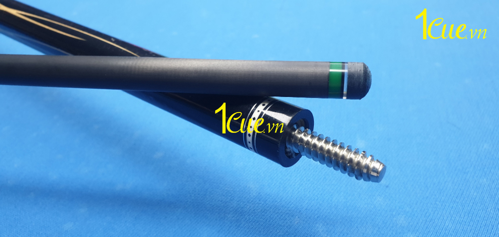 Cơ, Gậy Bi-a Demon DF1-04 Ngọn Carbon Rhino like new | 1Cue.vn