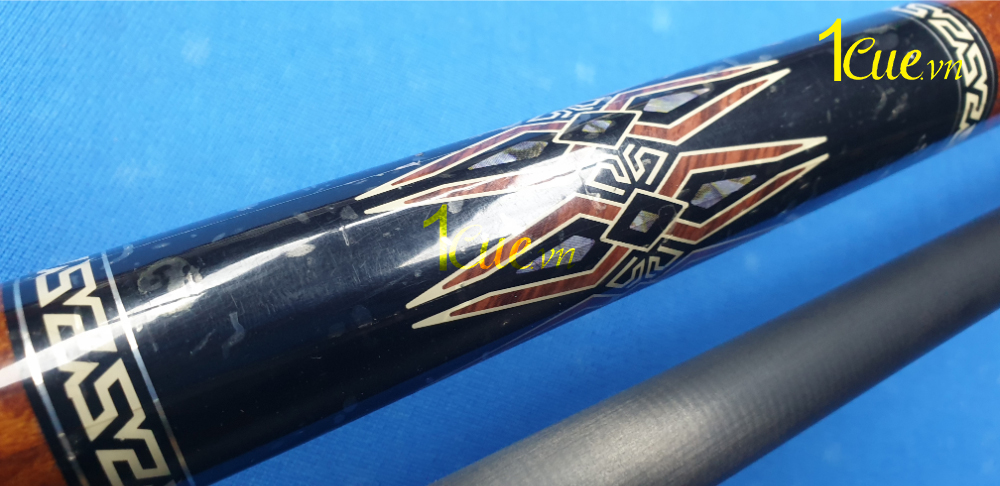 Cơ, Gậy Bi-a Dufferin D4 Ngọn Carbon Rhino Like new | 1Cue.vn