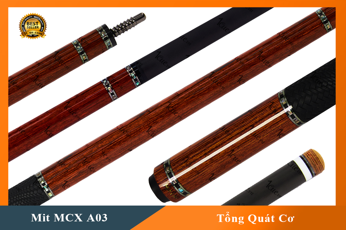 Cơ, Gậy Bi-a Mit Cues MCX-A03 (Ngọn Mit Carbon) | 1Cue.vn - Số 1 Việt ...