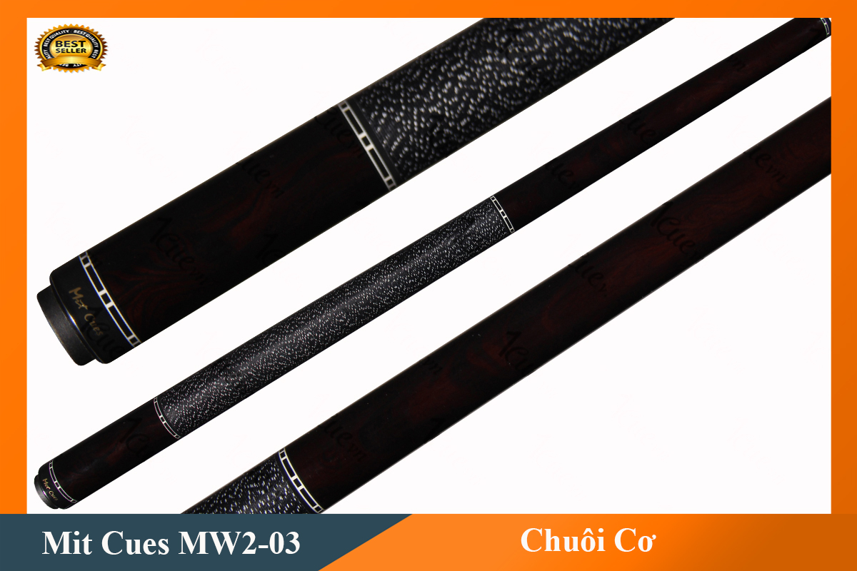 Cơ, Gậy Bi-a Mit Cues MW2-03 Ngọn Carbon MitCues | 1Cue.vn