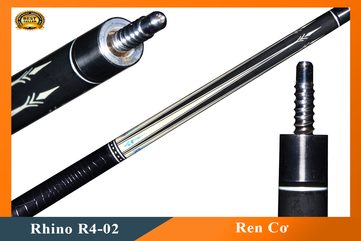 Cơ, Gậy Bi-a Rhino R4-02 seri A infinity F1 | 1Cue.vn