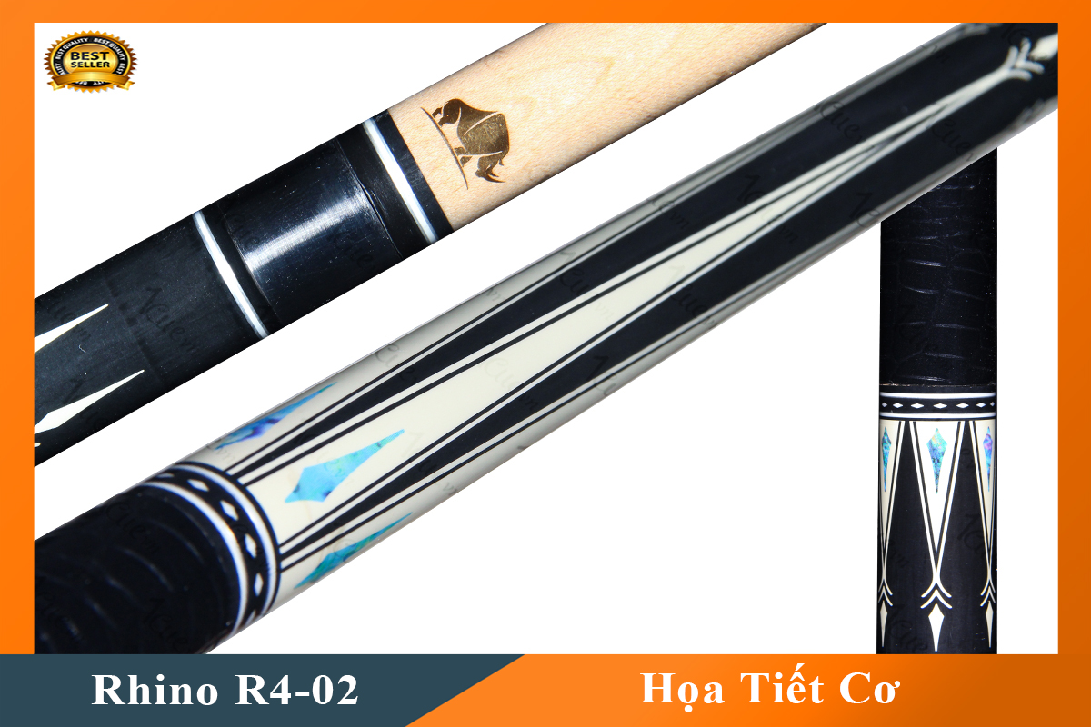 Cơ, Gậy Bi-a Rhino R4-02 seri A infinity F1 | 1Cue.vn