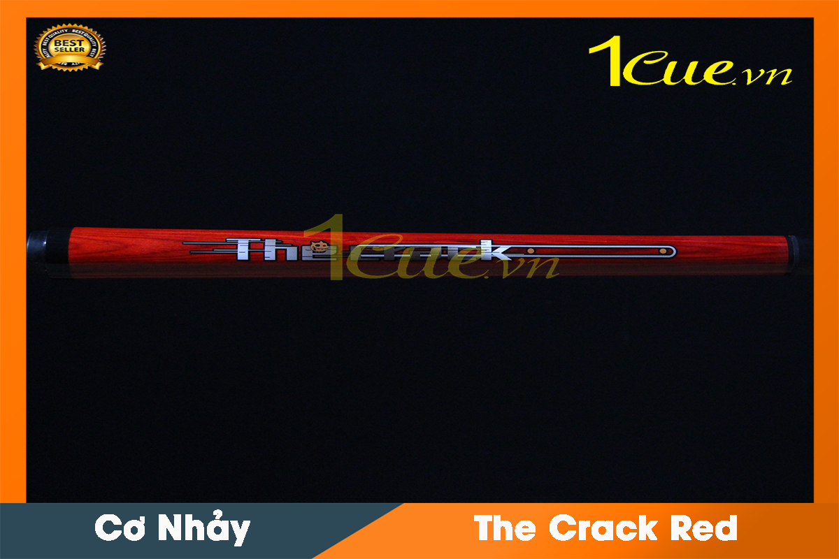 Cơ, Gậy Bi a Nhảy Crack  Red | 1Cue.vn