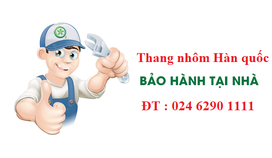 Thang nhôm Joongang cung cấp dịch vụ bảo hành tại nhà
