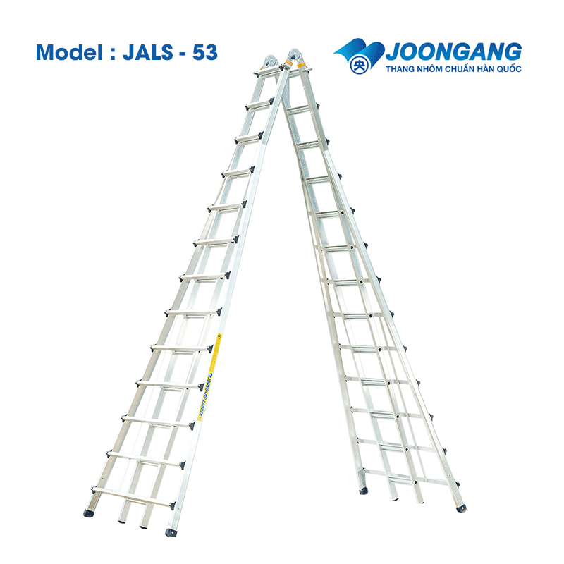 Thang nhôm Joongang giới thiệu model JALS-53 chiều cao đột phá