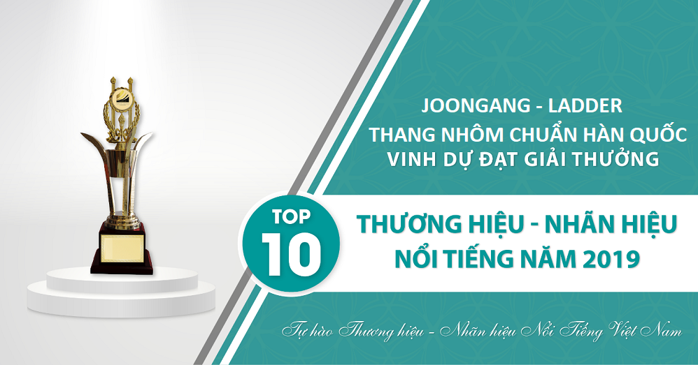 Joongang Ladder tự hào TOP 10 thương hiệu nổi tiếng 2019