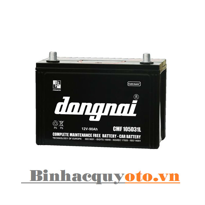 Ắc quy Đồng Nai CMF 105D31L (12V - 90Ah)
