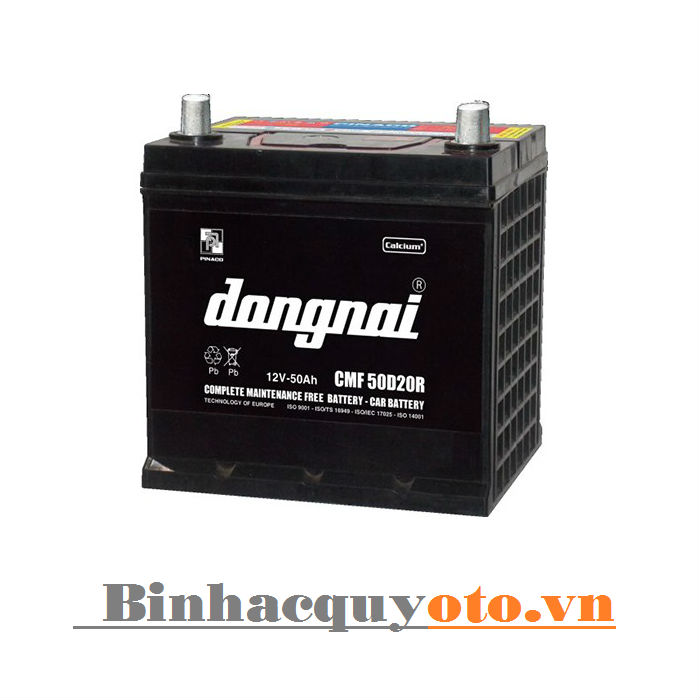 Ắc quy Đồng Nai CMF 50D20 (12V - 50Ah)