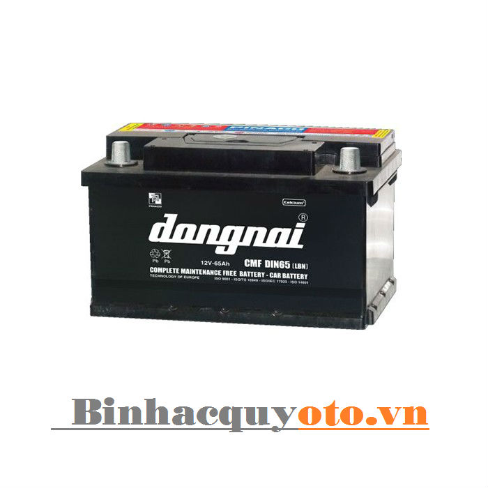 Ắc quy Đồng Nai CMF DIN65 (LBN) (12V - 65Ah)