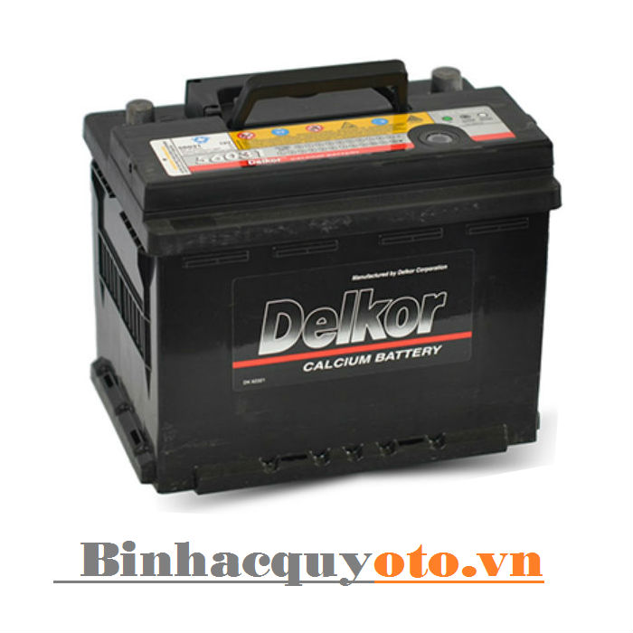 Ắc quy Delkor Din 56031 (12V - 60Ah) - Cọc phải