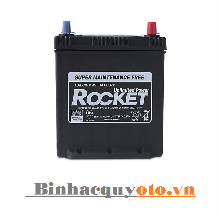 Ắc quy Rocket 44B19L (12V - 42Ah)