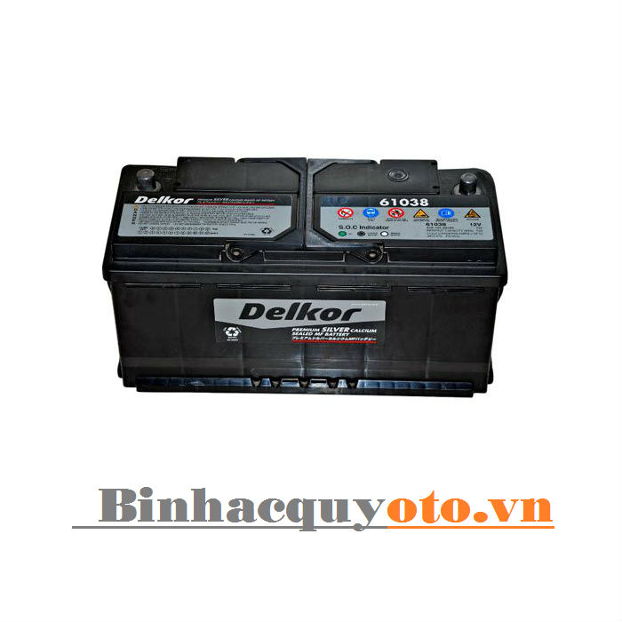 Ắc quy Delkor DIN 61038 (12V - 110Ah)