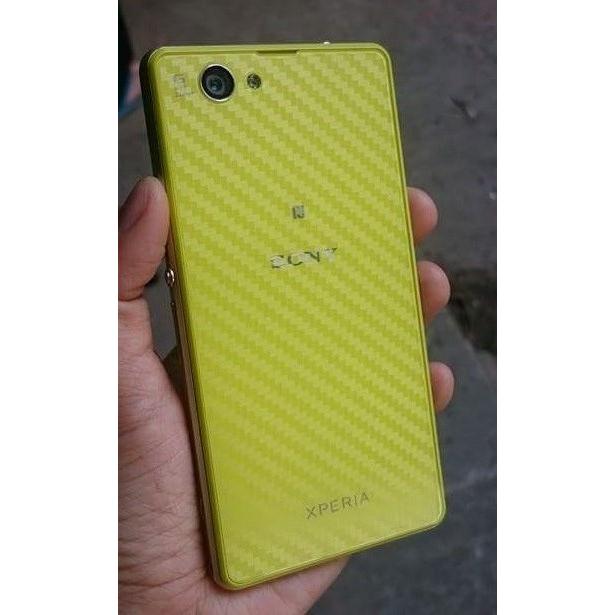 Film dán 3D trang trí sọc caro Sony Xperia Z3 compact