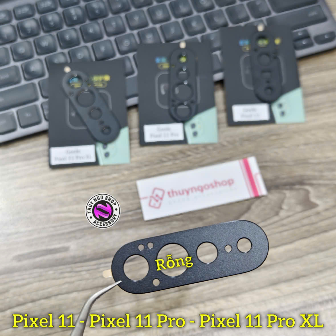 Chụp nhôm bảo vệ camera Google Pixel 11 Pro XL