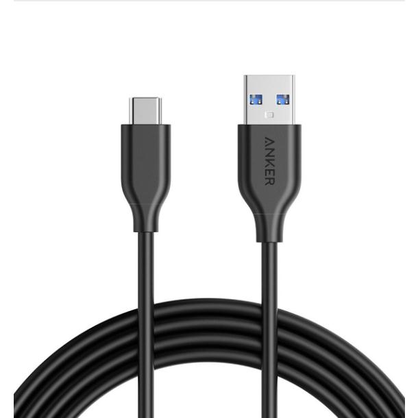 Cáp Anker PowerLine USB 3.0 ra USB-C - 1.8m
