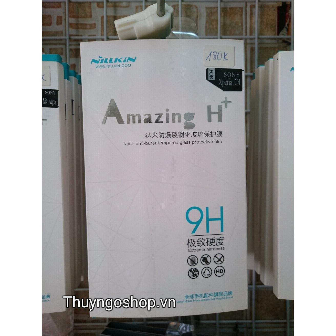 Kính cường lực Nillkin Amazing H+ for Sony Xperia  C4