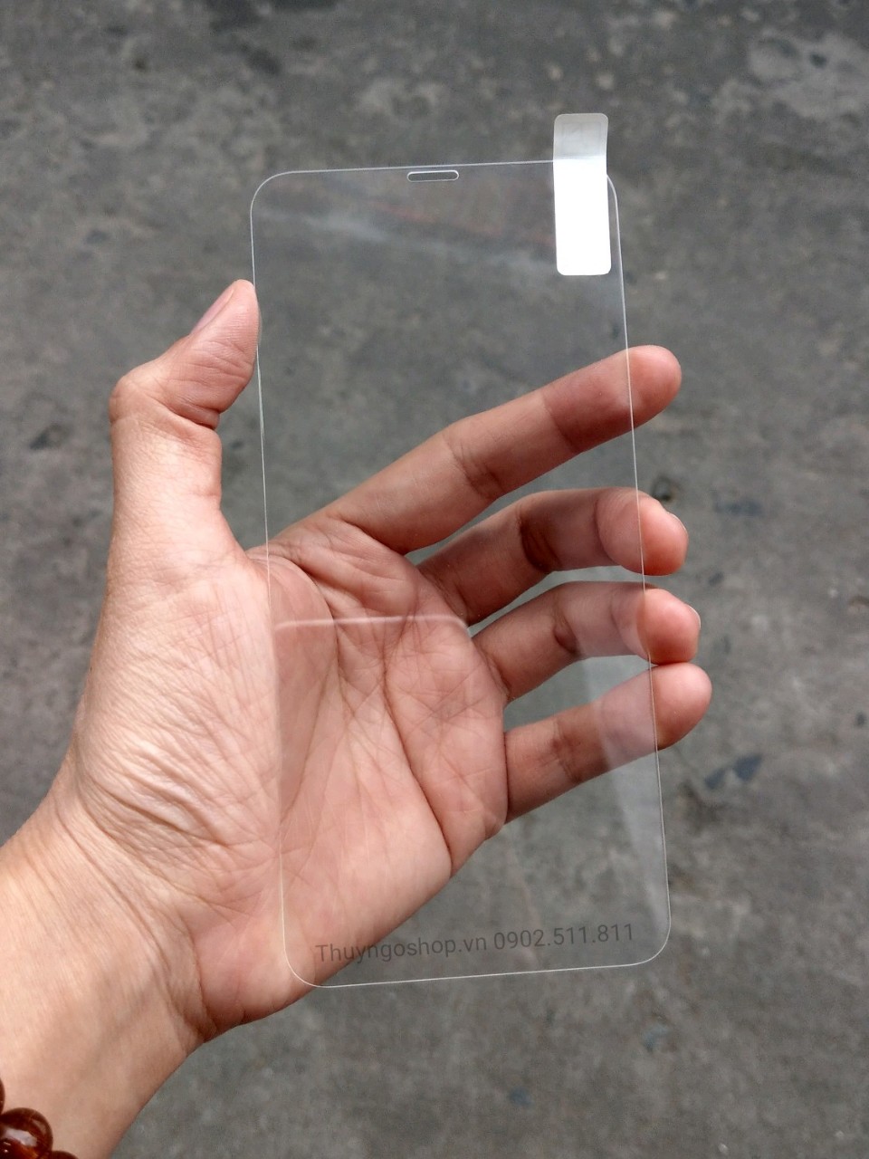 Kính cường lực siêu mỏng 0.15mm full viền hiển thị Iphone Xs Max