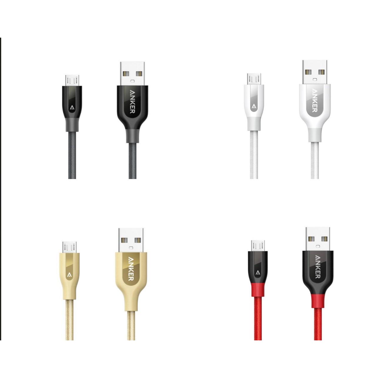 Cáp Micro USB Anker PowerLine+ - Dài 1.8m