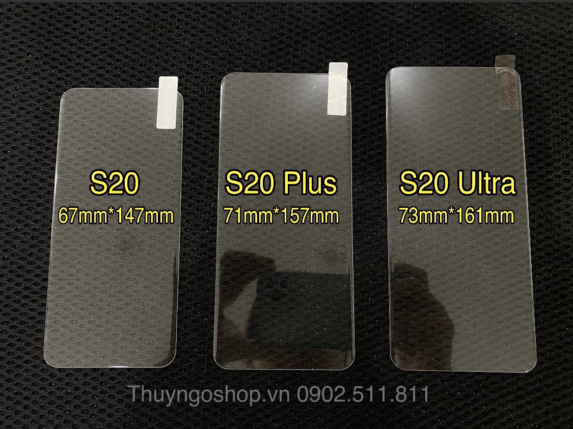 S20/S20 plus/S20 Ultra - Kính cường lực UV (100% nhận mở khóa vân tay)