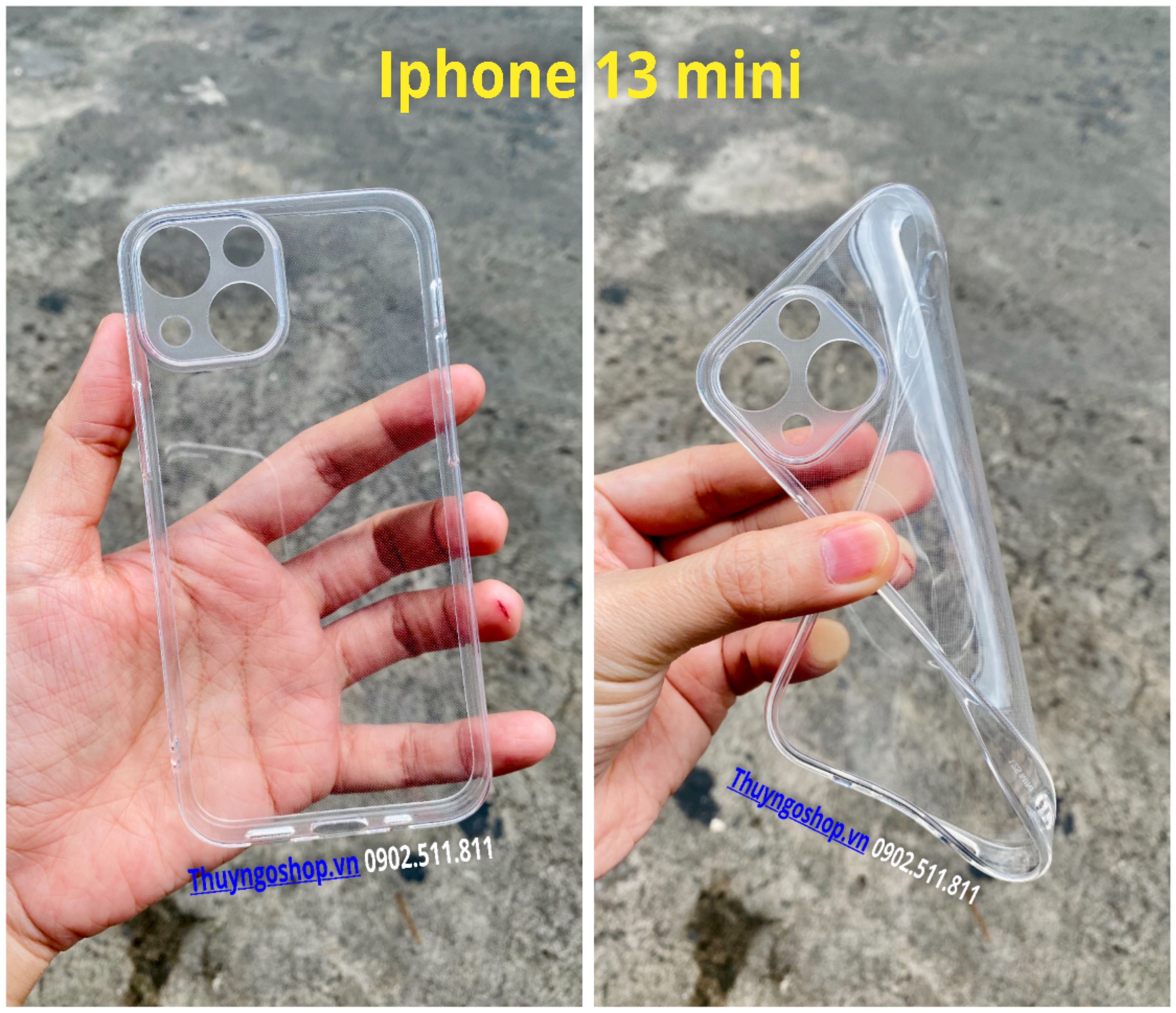 Ốp silicon full camera Iphone 13 mini