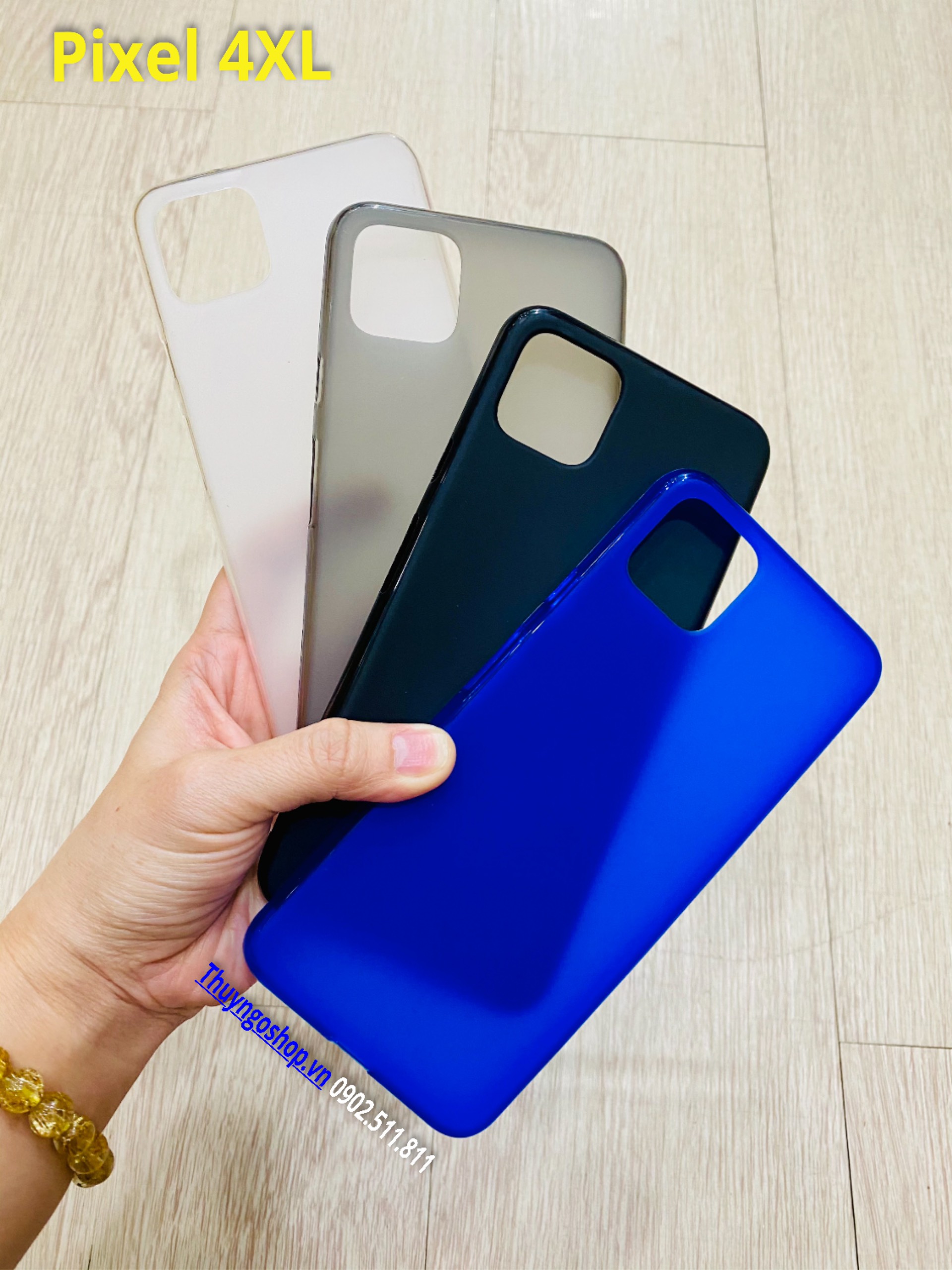 Ốp lưng dẻo nhám chống vân tay Google Pixel 4XL