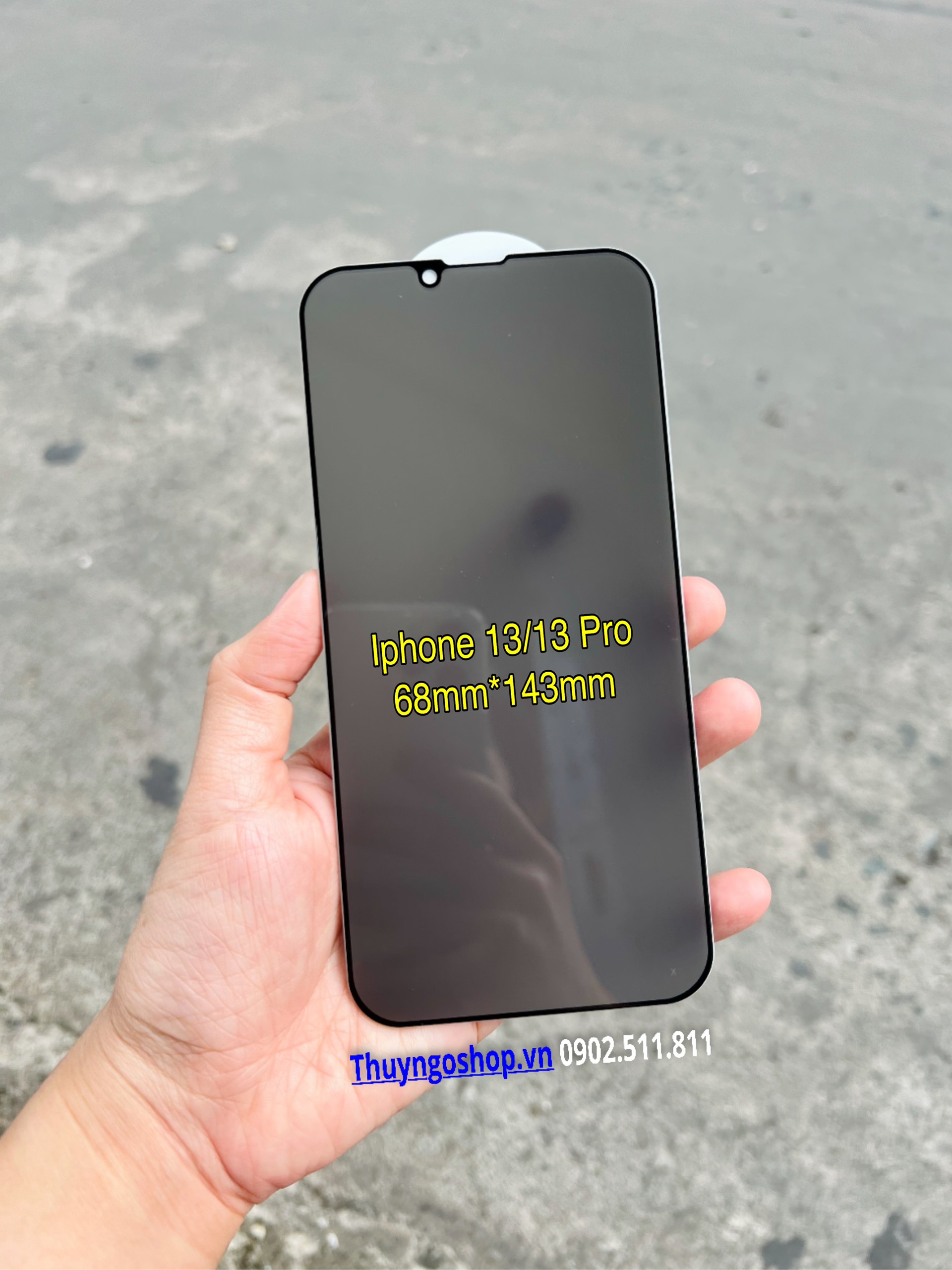 Kính cường lực chống nhìn trộm Iphone 13 Pro