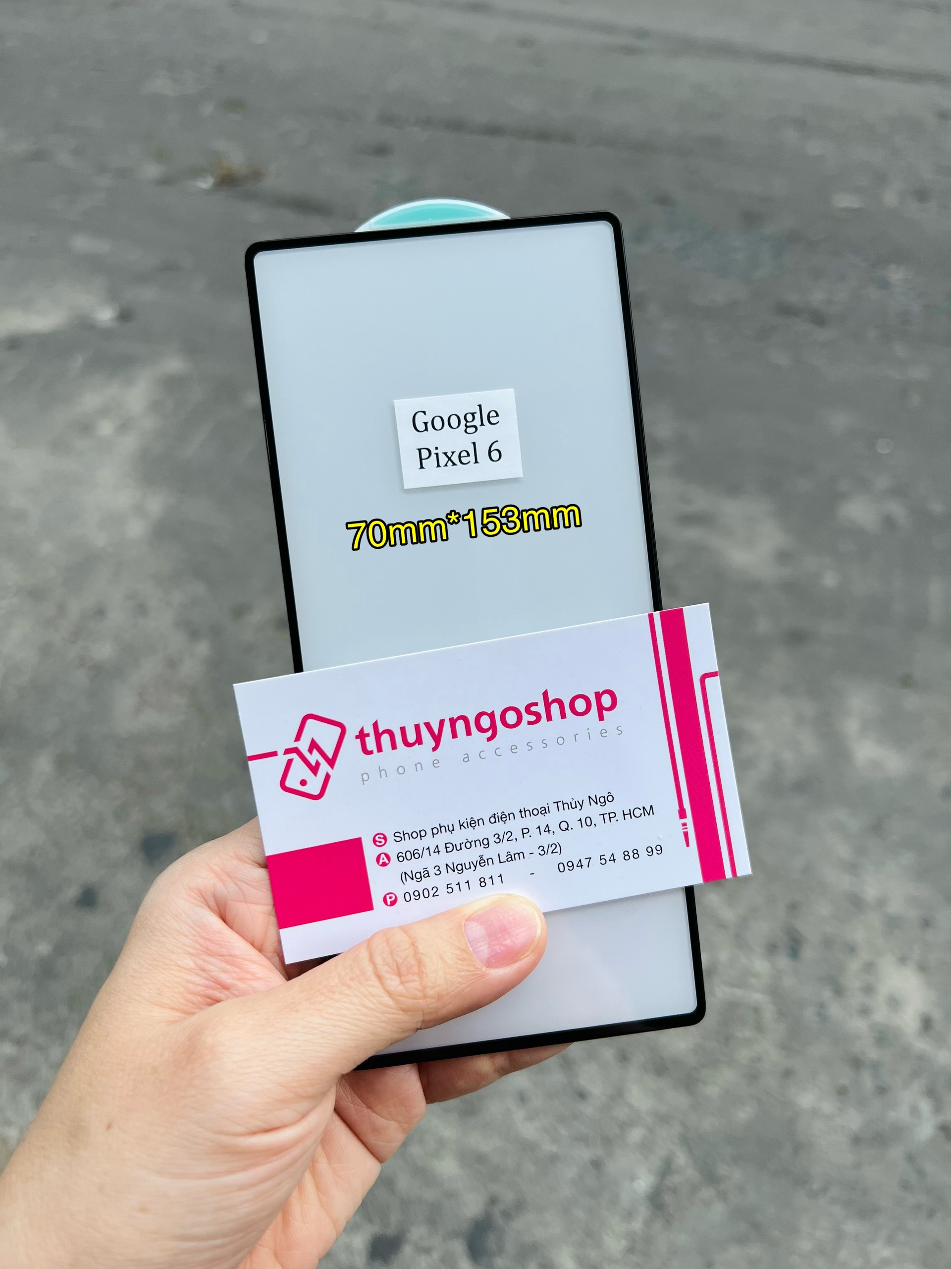 Kính cường lực full màn hình Google Pixel 6 keo 100% toàn màn hình, cảm ứng nhạy 100%