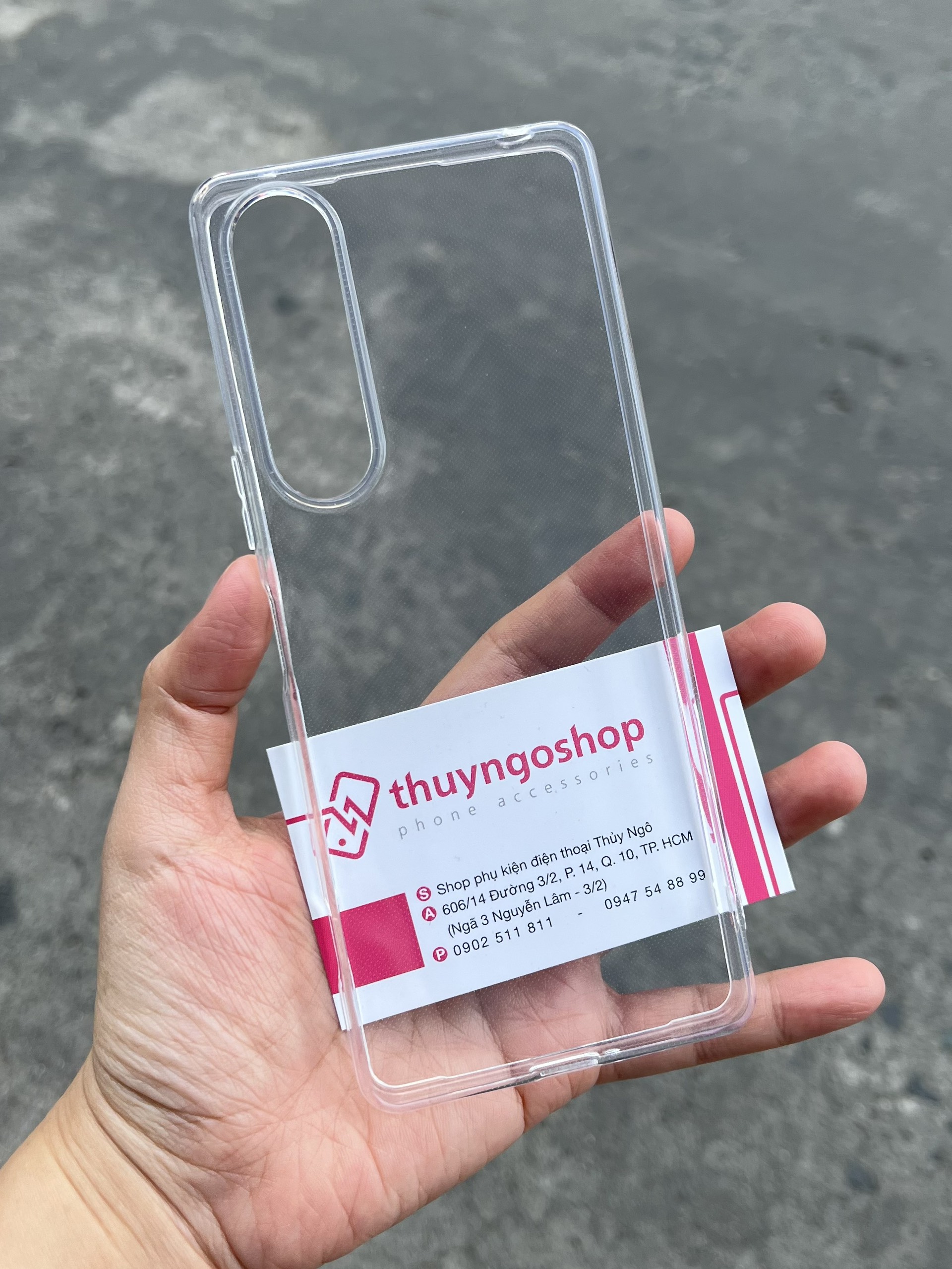 Ốp Silicon mỏng Sony Xperia 1 V