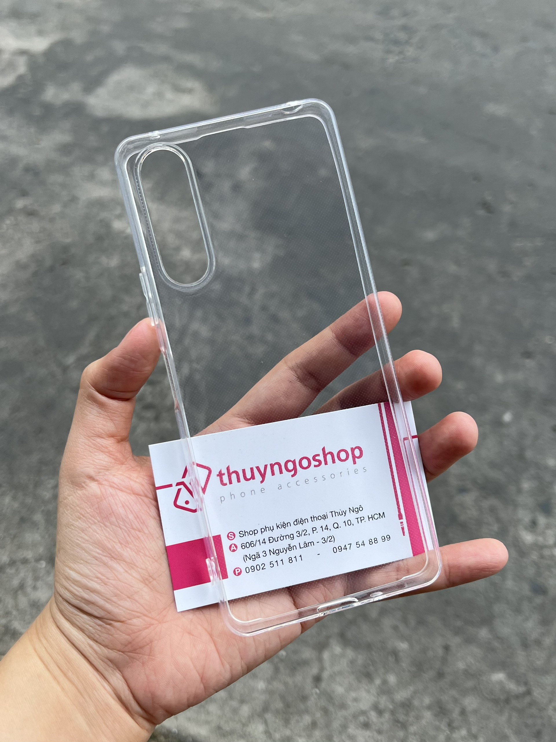 Ốp Silicon mỏng Sony Xperia 10 V