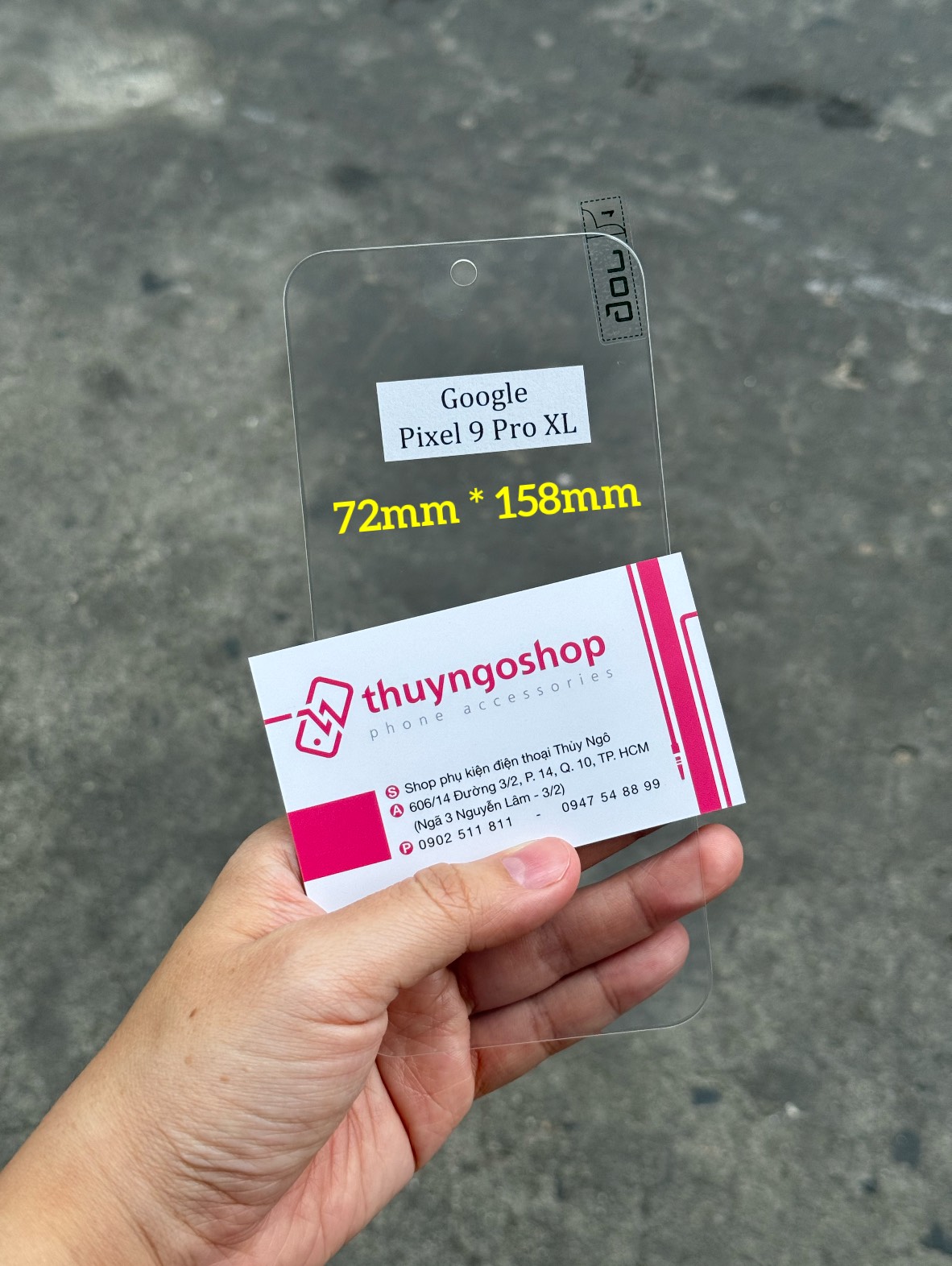 Kính cường lực GOR Google Pixel 9 Pro XL