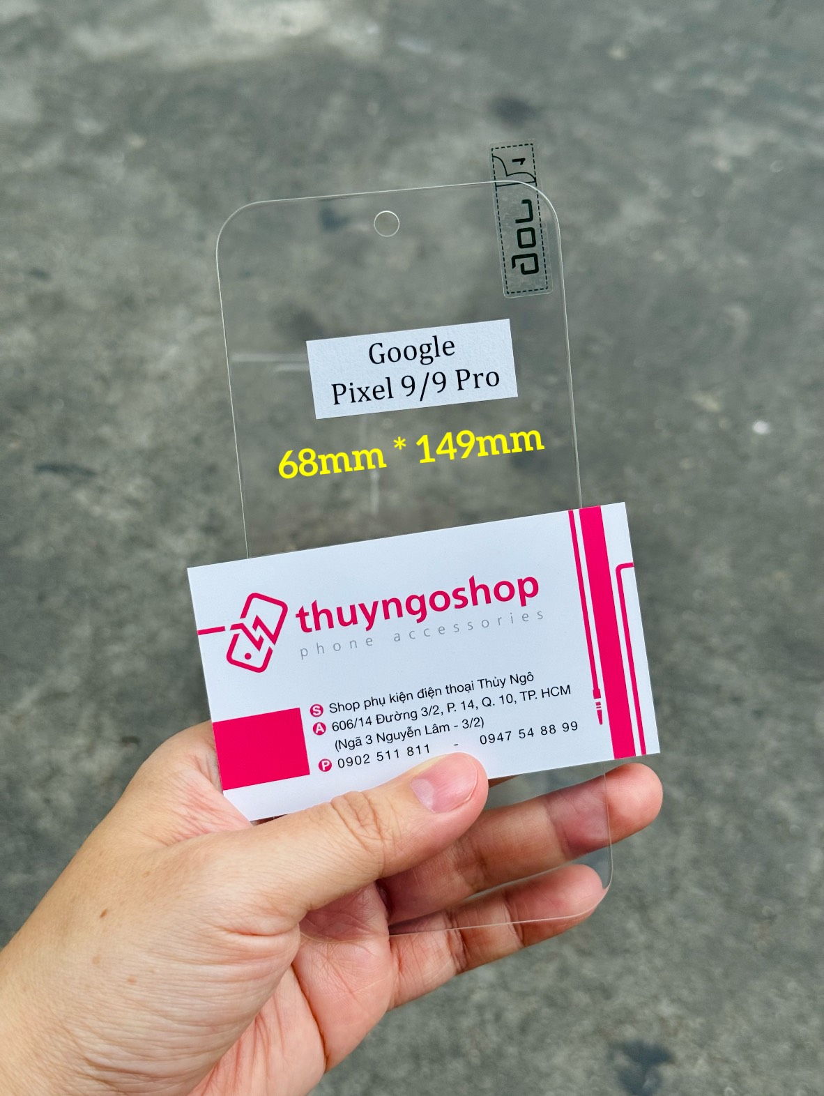 Kính cường lực GOR Google Pixel 9 - Pixel 9 Pro
