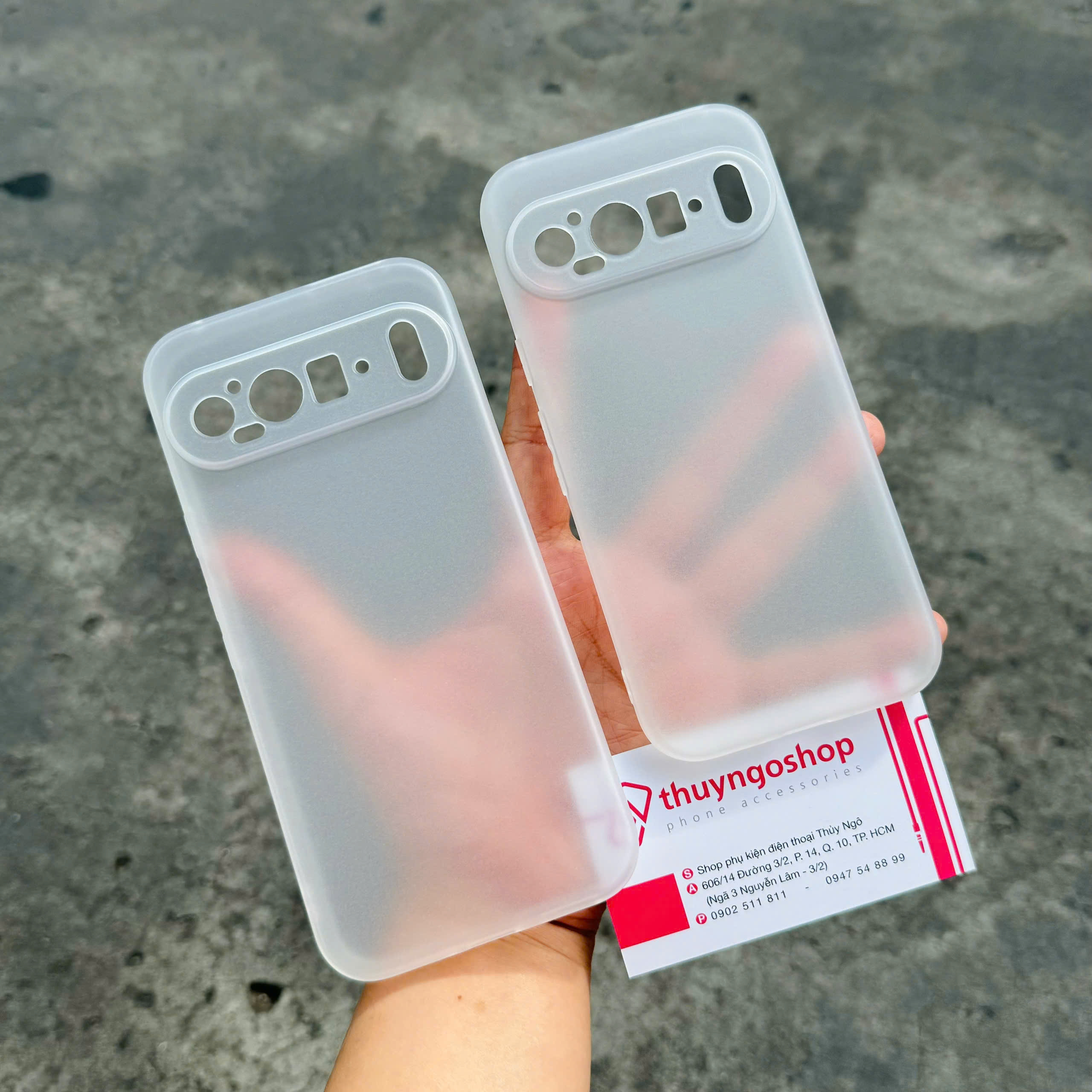 Ốp lưng dẻo mỏng chống vân tay Google Pixel 9 Pro