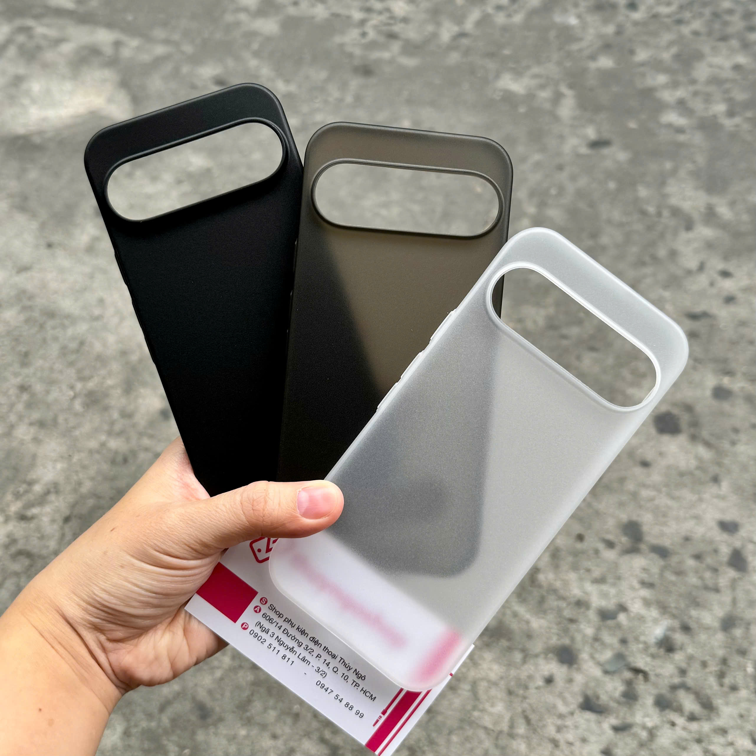 Ốp lưng nhám siêu mỏng Goolge Pixel 9/9 Pro