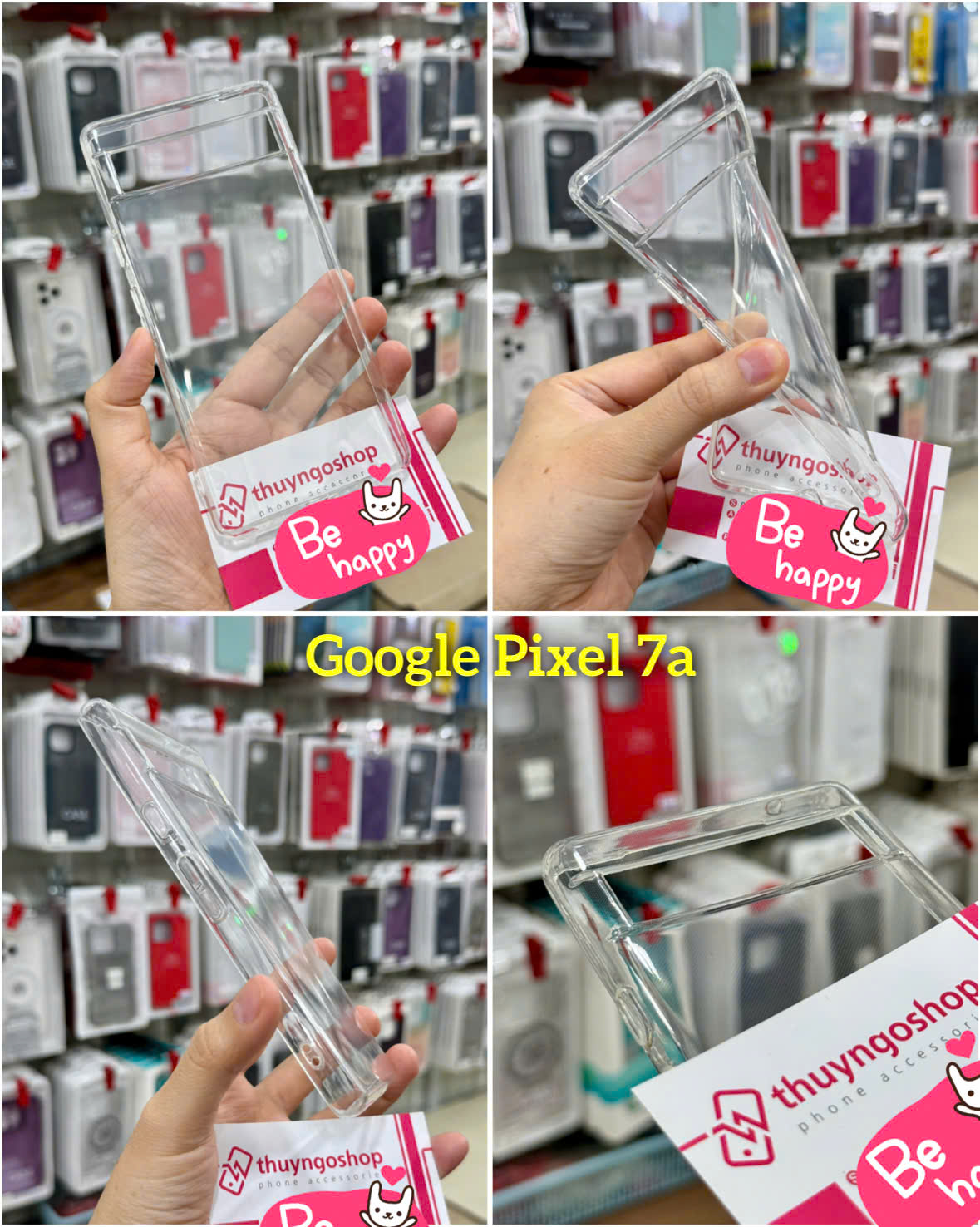 Ốp silicon dẻo (loại mỏng) Goolge Pixel 7a