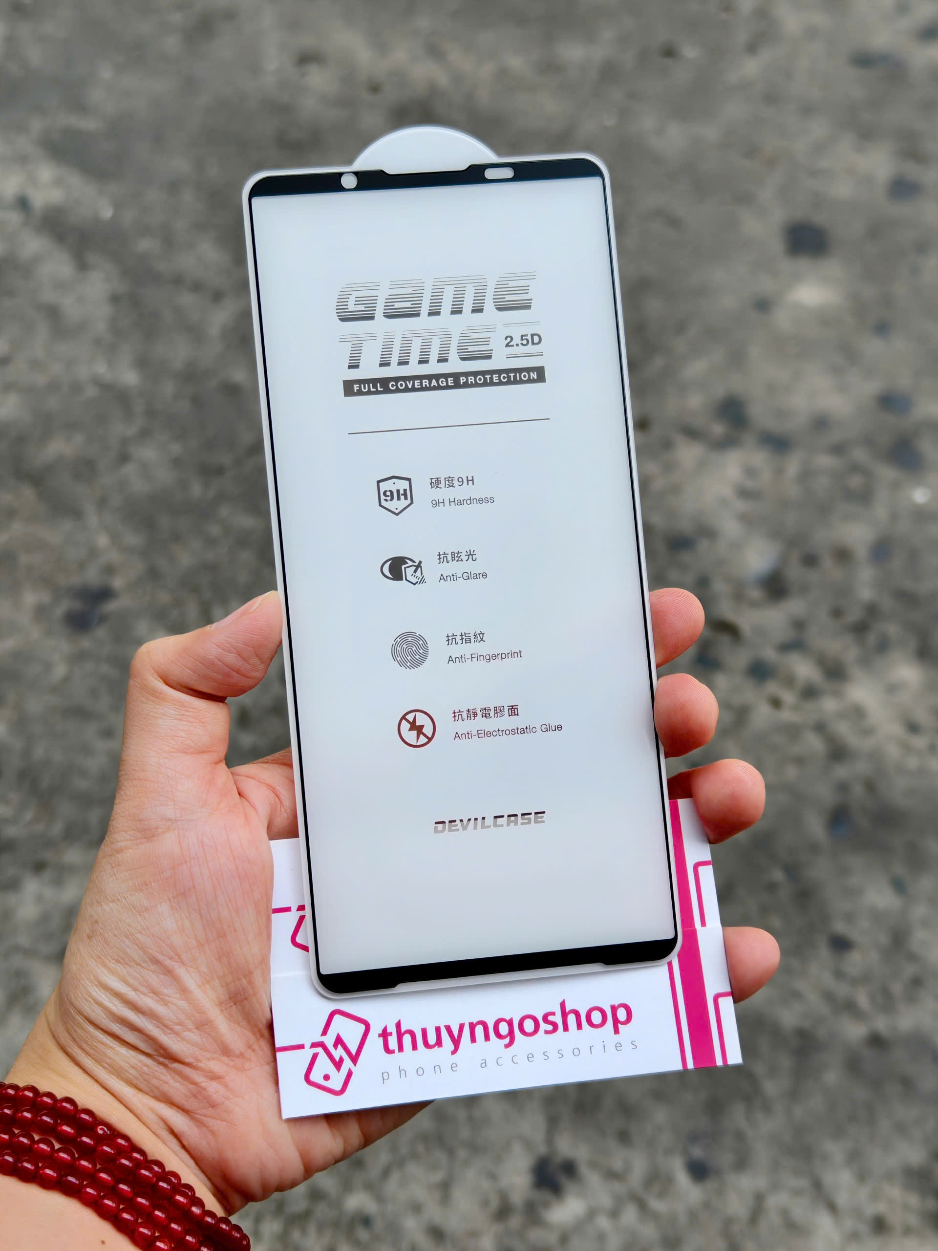 Kính cường lực mờ chống bám vân tay Sony Xperia 1 VII