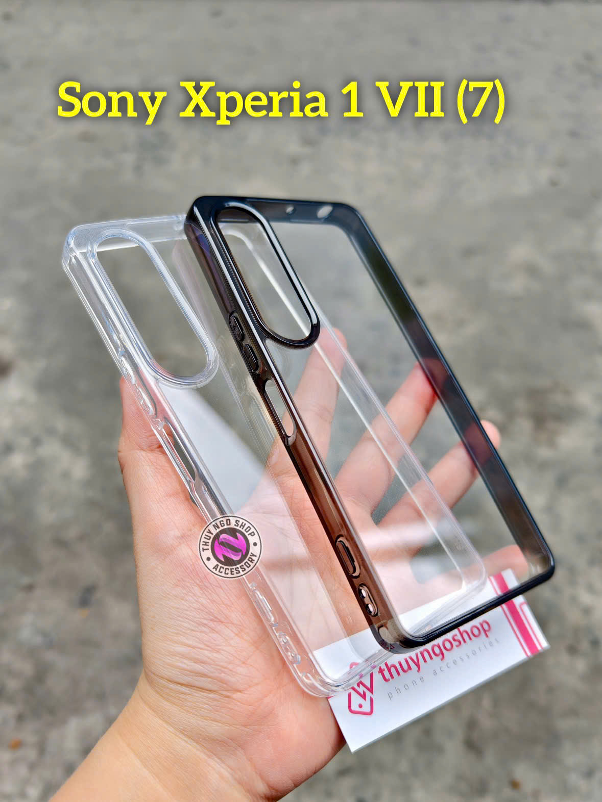 Ốp lưng trong suốt Sony Xperia 1 VII (7)