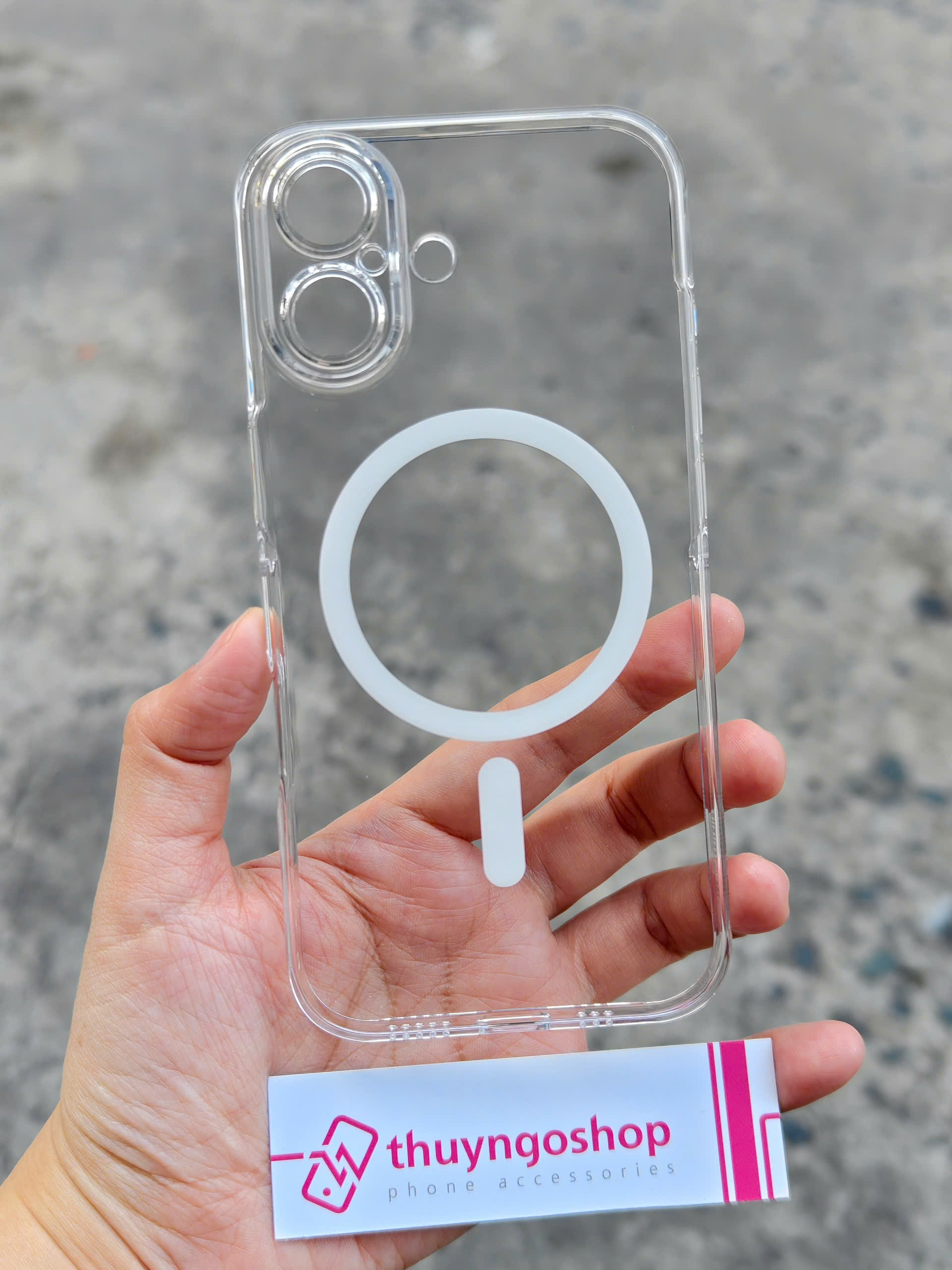Ốp lưng cứng chống ố full camera  iPhone 17 Memumi
