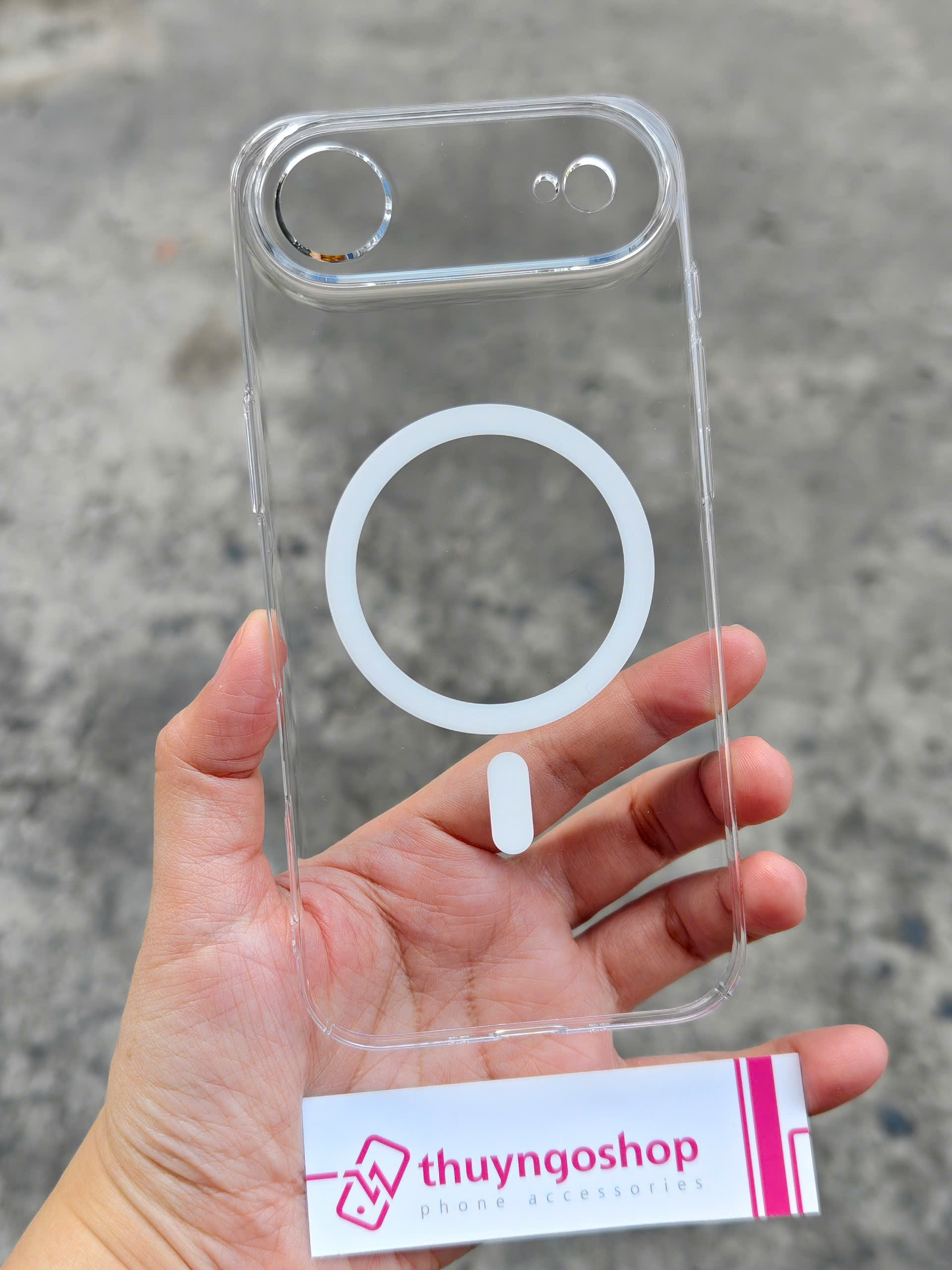 Ốp lưng cứng chống ố full camera  iPhone 17 Air Memumi