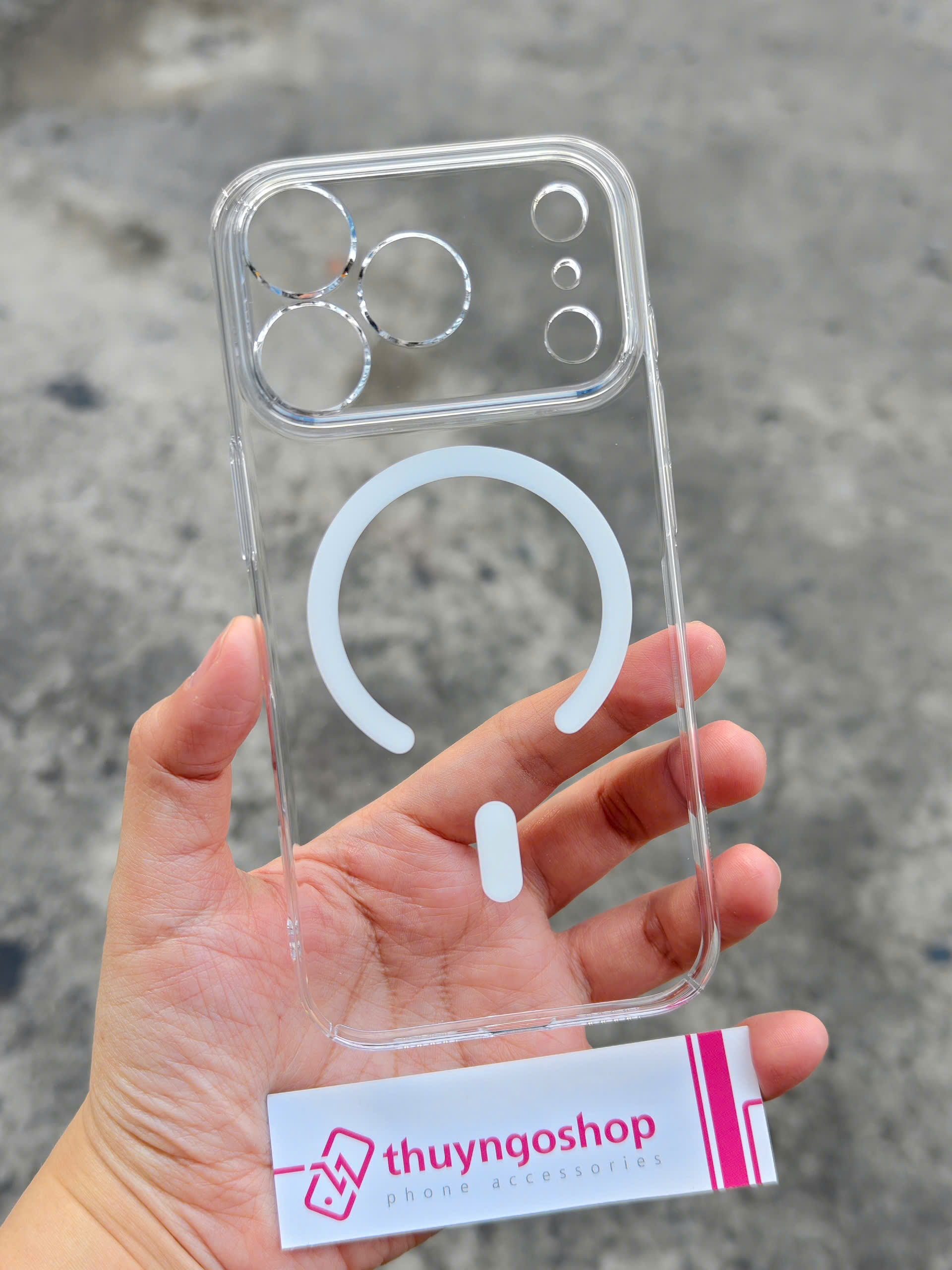 Ốp lưng cứng chống ố full camera  iPhone 17 Pro Memumi