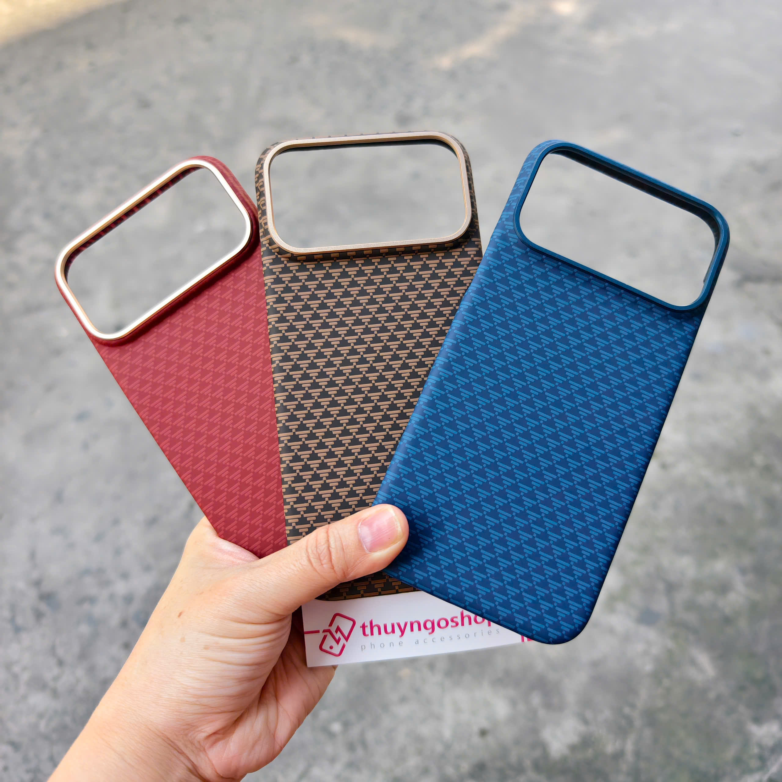 Ốp lưng nhựa cứng siêu mỏng iPhone 17 Pro Max