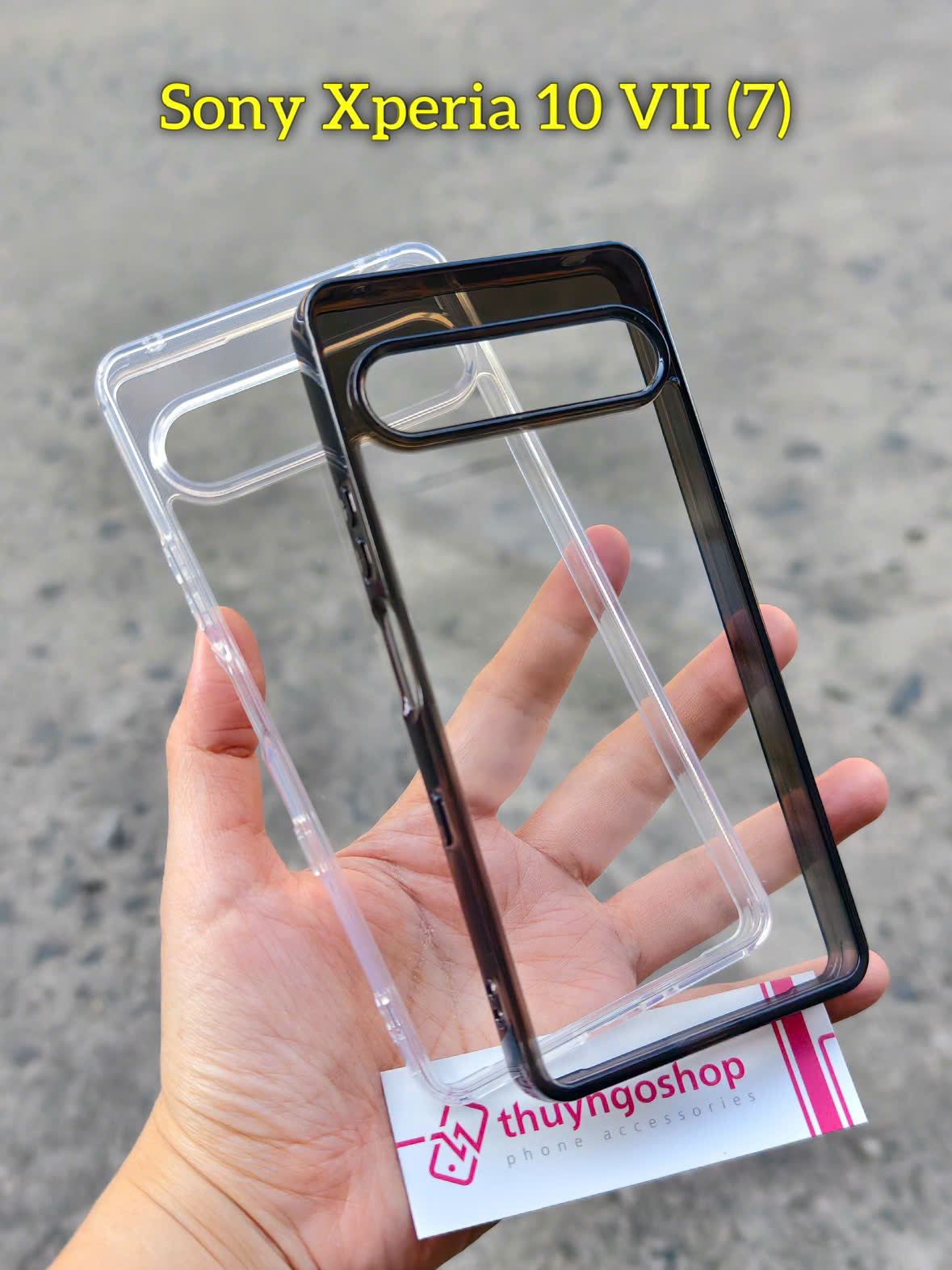 Ốp lưng trong suốt Sony Xperia 10 VII (7)